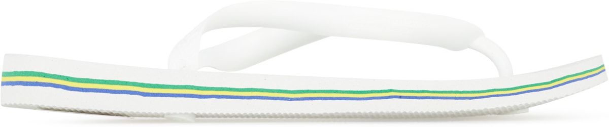 Havaianas: White Brazil Flip Flops - 4