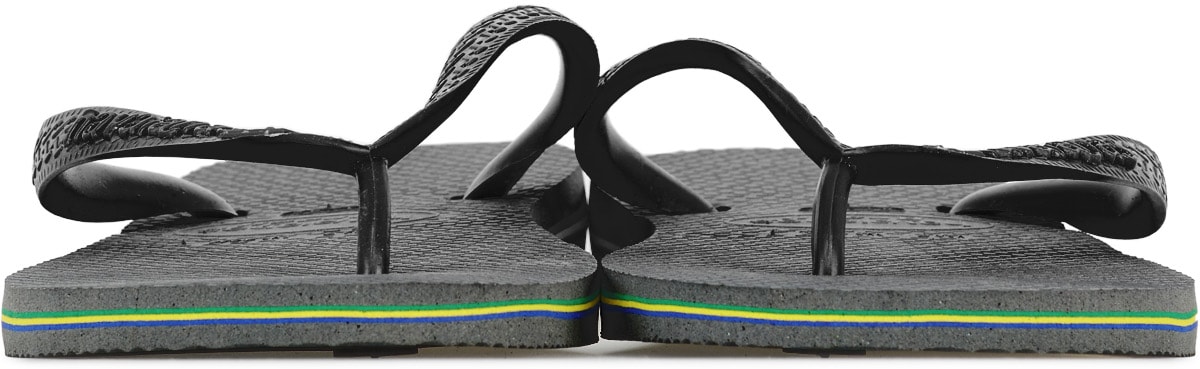 Havaianas: Noir Claquettes Brazil Noir - 3