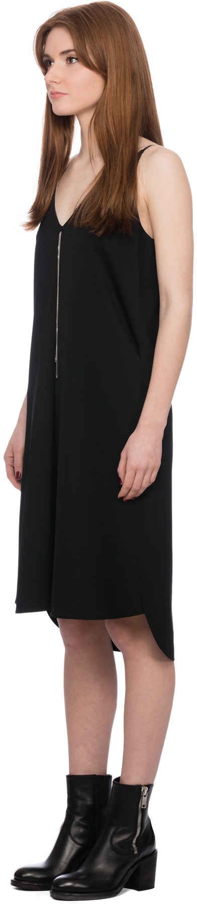 alexanderwang.t: Black Dress with Chain Back - 2