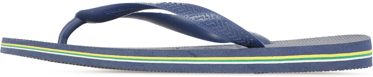 Havaianas: Blue Brazil Logo Flip Flops - 2