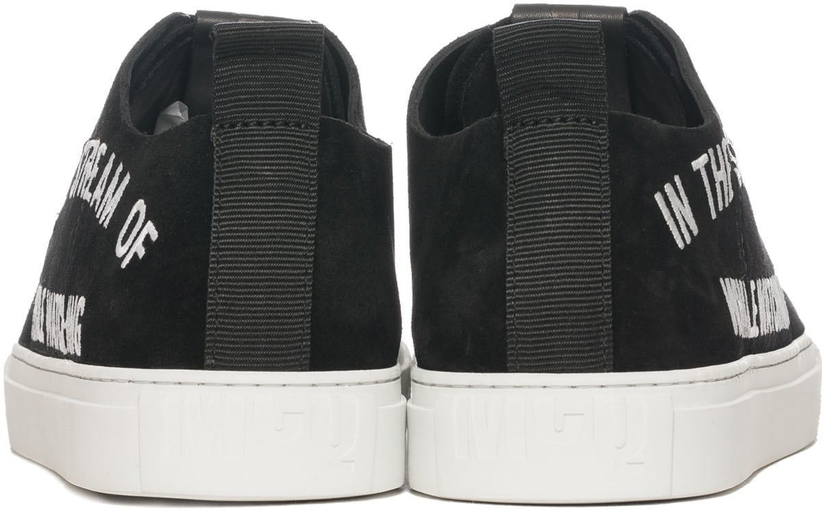 McQ Alexander McQueen: Black Chris Lace Up Split Suede - 5