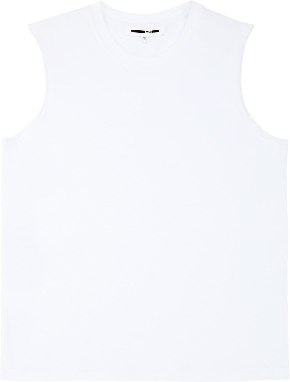 McQ Alexander McQueen: Blanc Camisole Blanc - 1