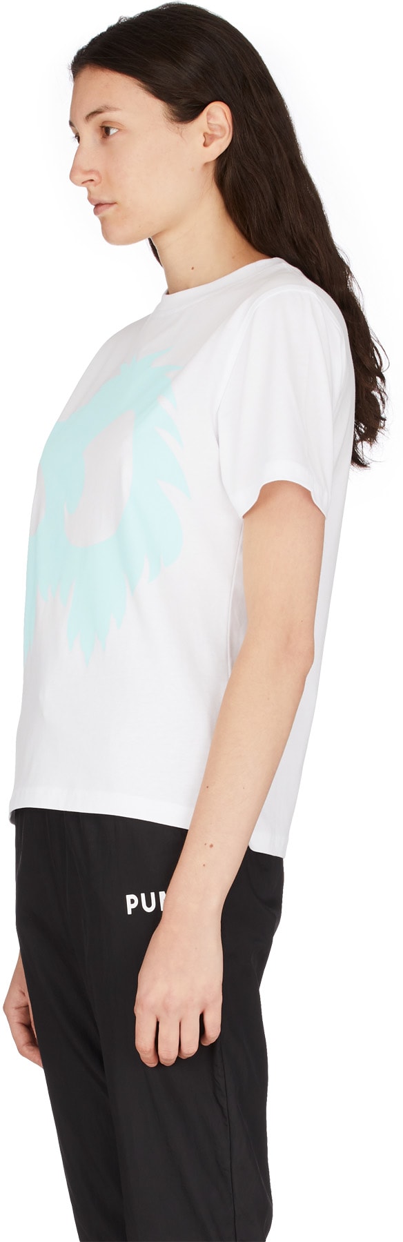 McQ Alexander McQueen: White Chester Monster T-Shirt - 2