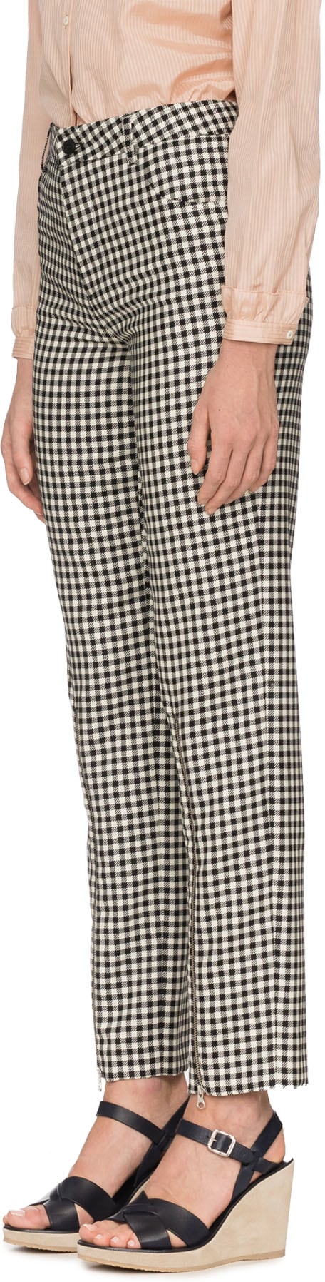 McQ Alexander McQueen: Multicolores Pantalons Gingham Punk Multicolores - 2