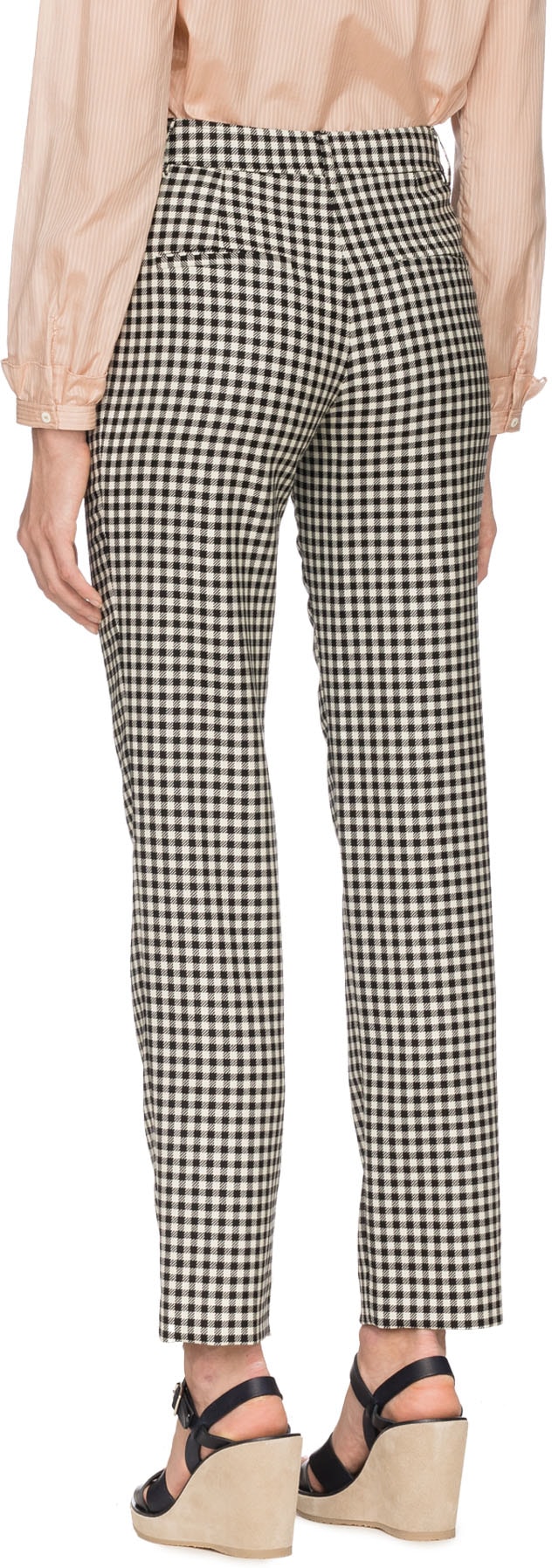 McQ Alexander McQueen: Multicolores Pantalons Gingham Punk Multicolores - 3