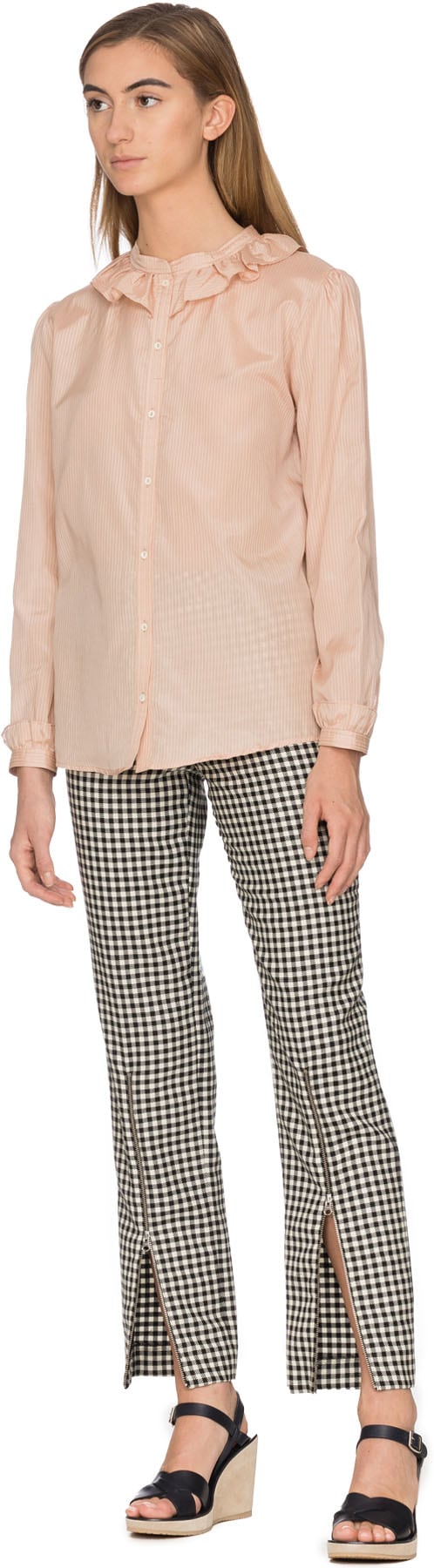 McQ Alexander McQueen: Multicolores Pantalons Gingham Punk Multicolores - 4