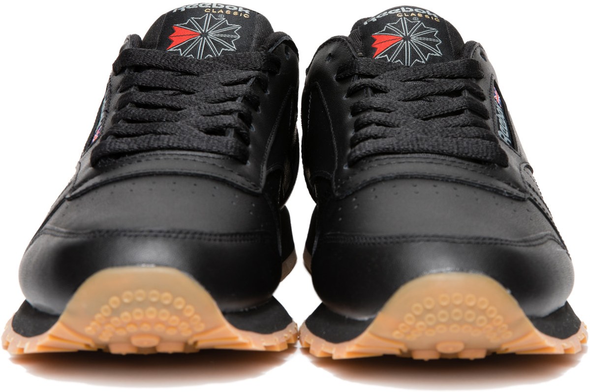 Reebok: Black Classic Leather - 4