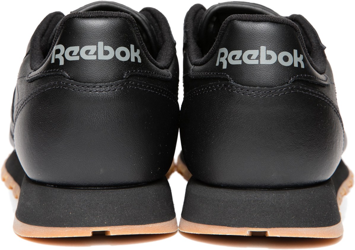 Reebok: Black Classic Leather - 5