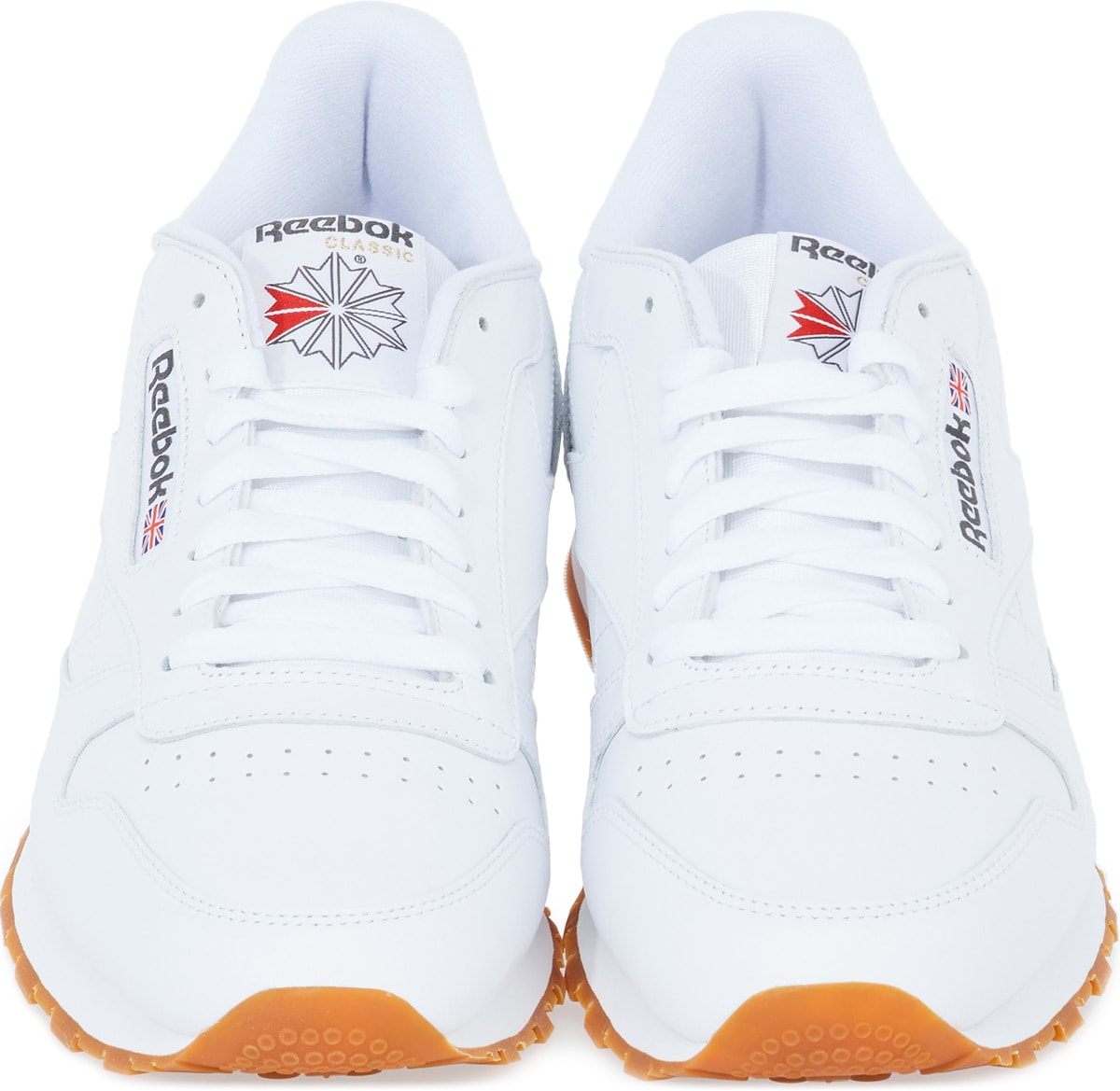 Reebok: White Classic Leather - 4