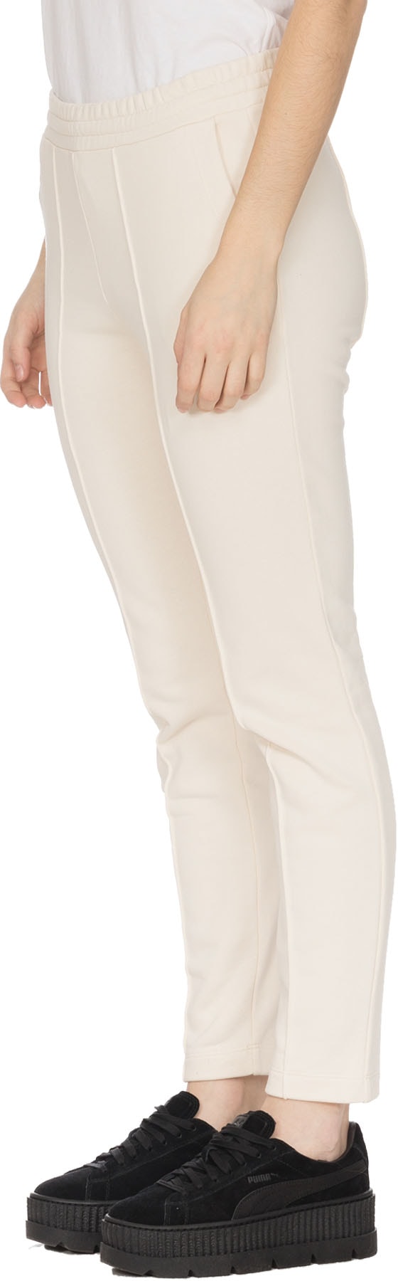alexanderwang.t: White Terry Pull On Leggings - 2