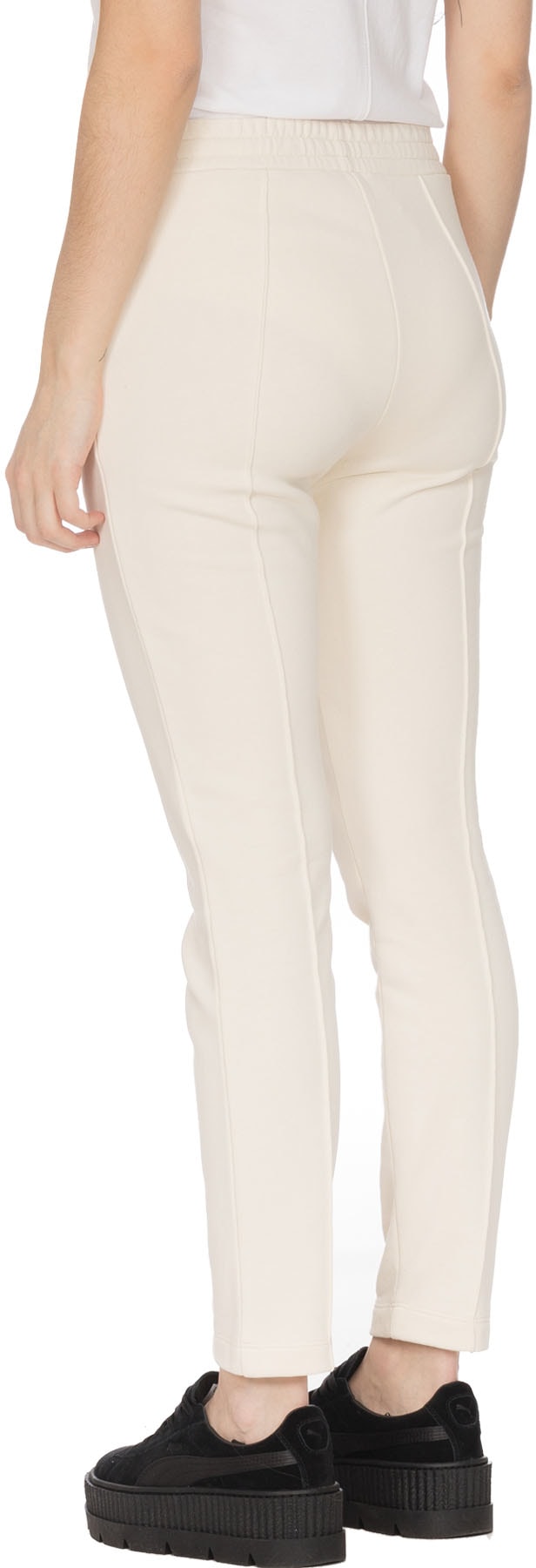 alexanderwang.t: White Terry Pull On Leggings - 3