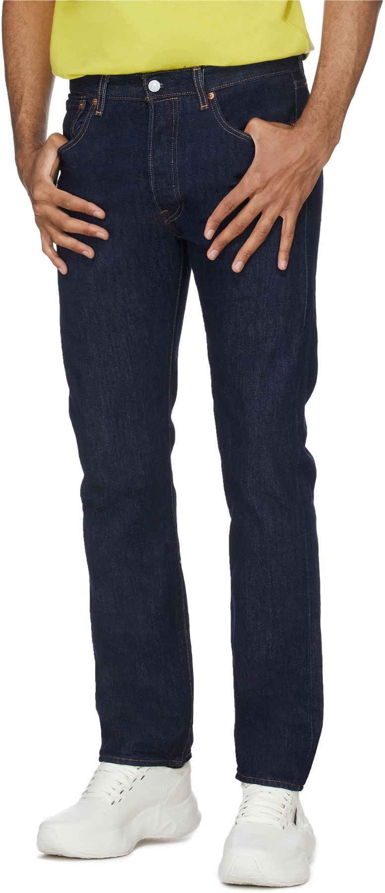 Levis: Blue 501® Original Jeans - 4