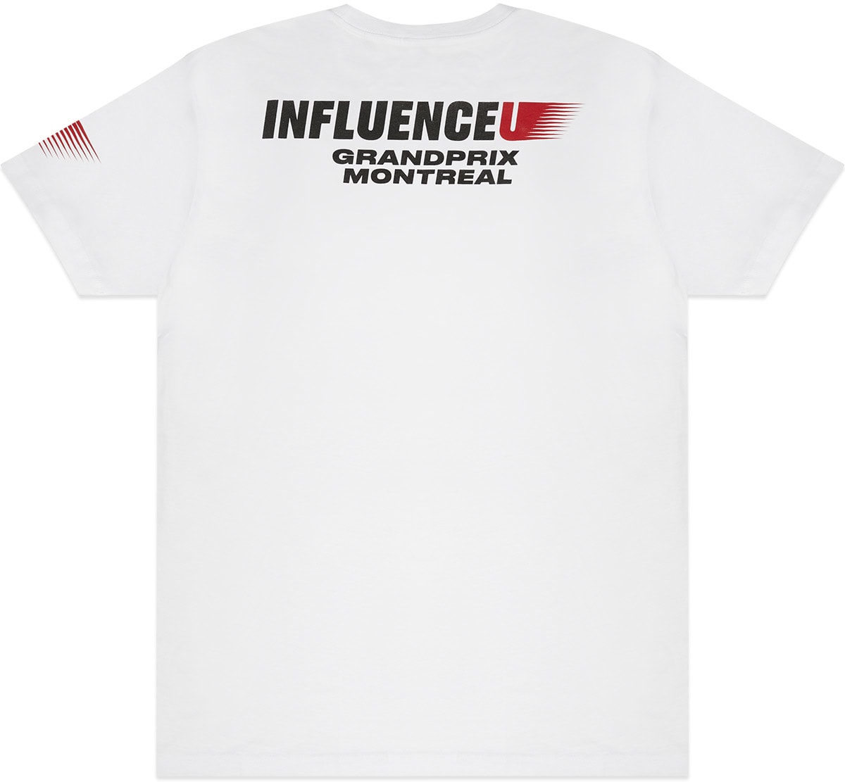 influenceu: White Race Team Logo T-Shirt - 2