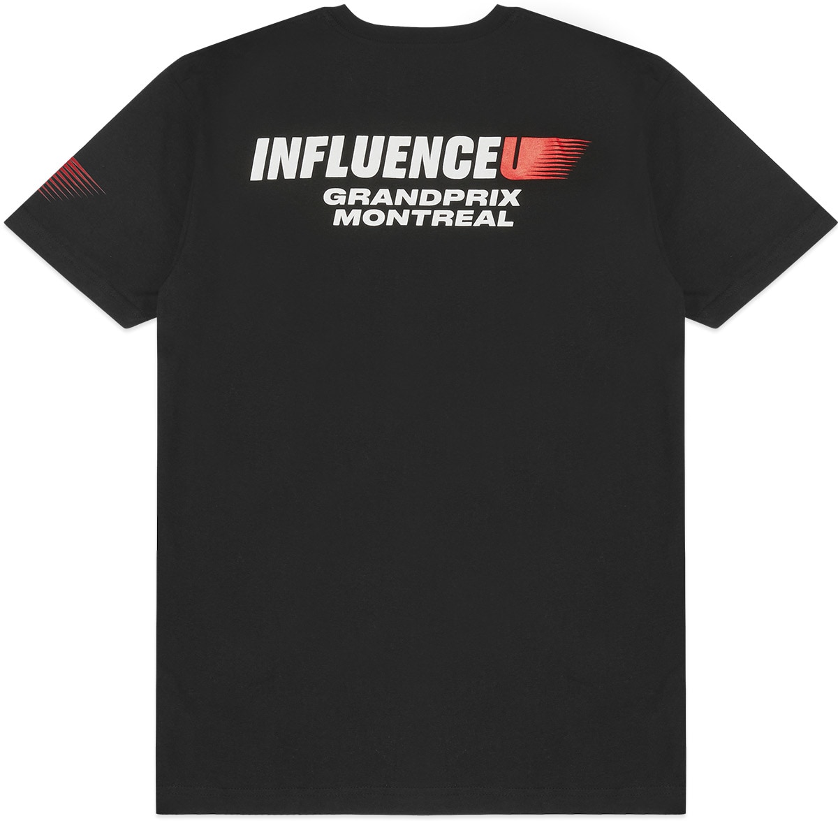 influenceu: Black Race Team Logo T-Shirt - 2