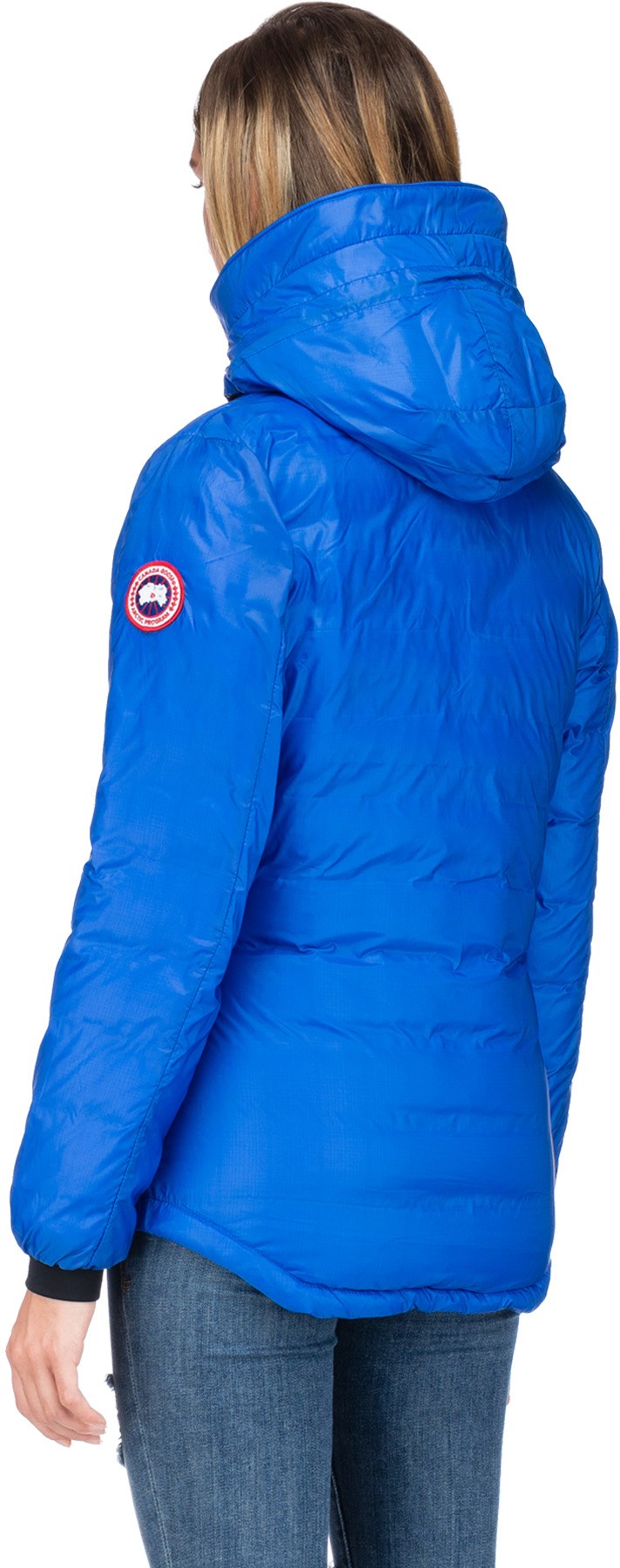 Canada Goose: Bleu Veste à Capuche PBI Camp Bleu - 3