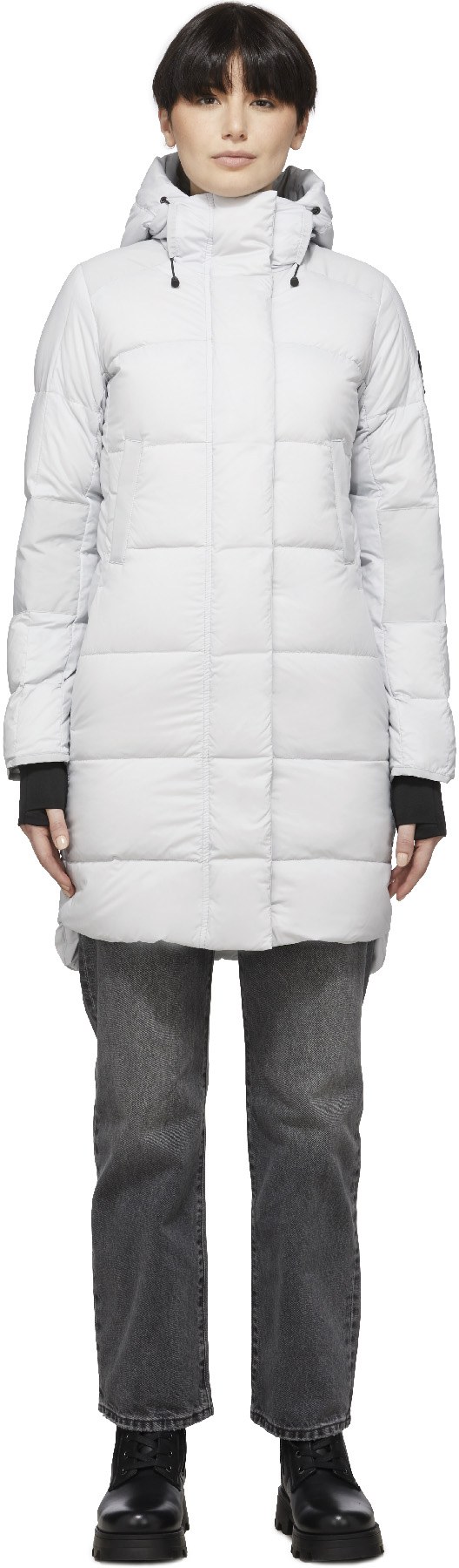 Canada Goose: Silver Black Label Alliston Coat - 1