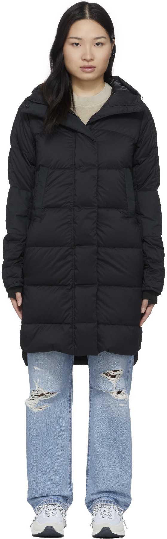 Canada Goose: Black Alliston Coat - 1