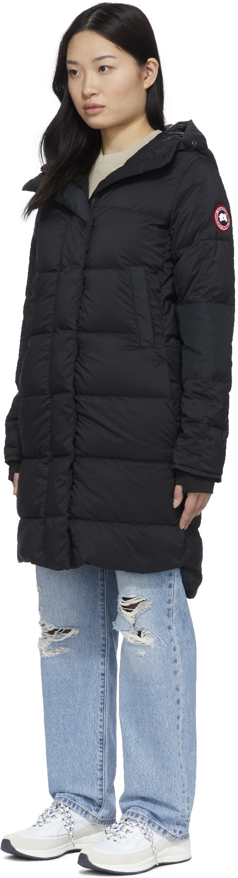 Canada Goose: Black Alliston Coat - 2