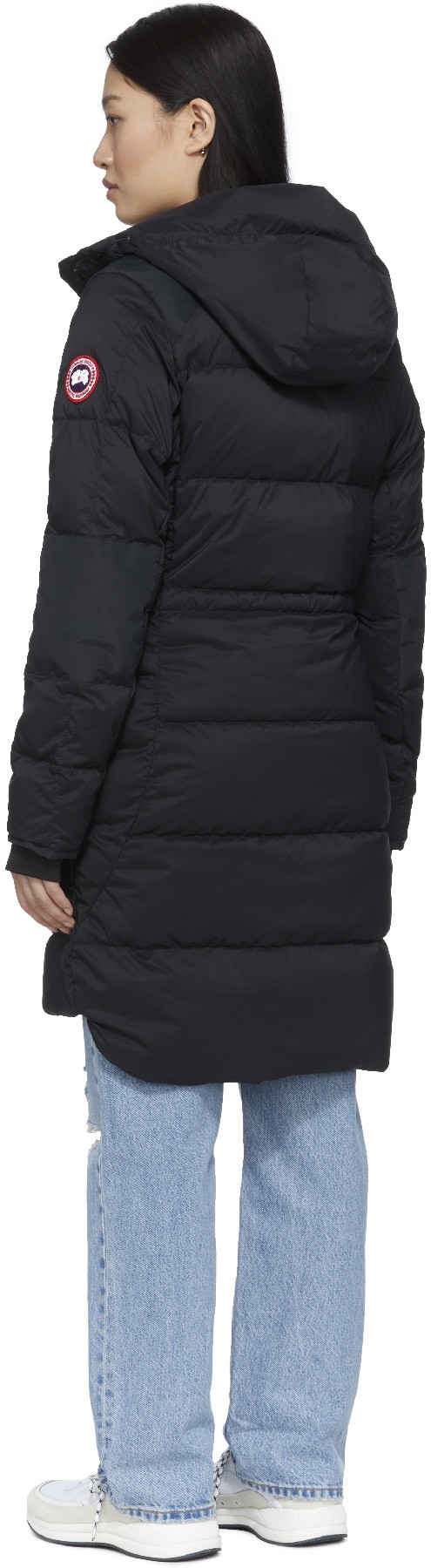 Canada Goose: Black Alliston Coat - 3