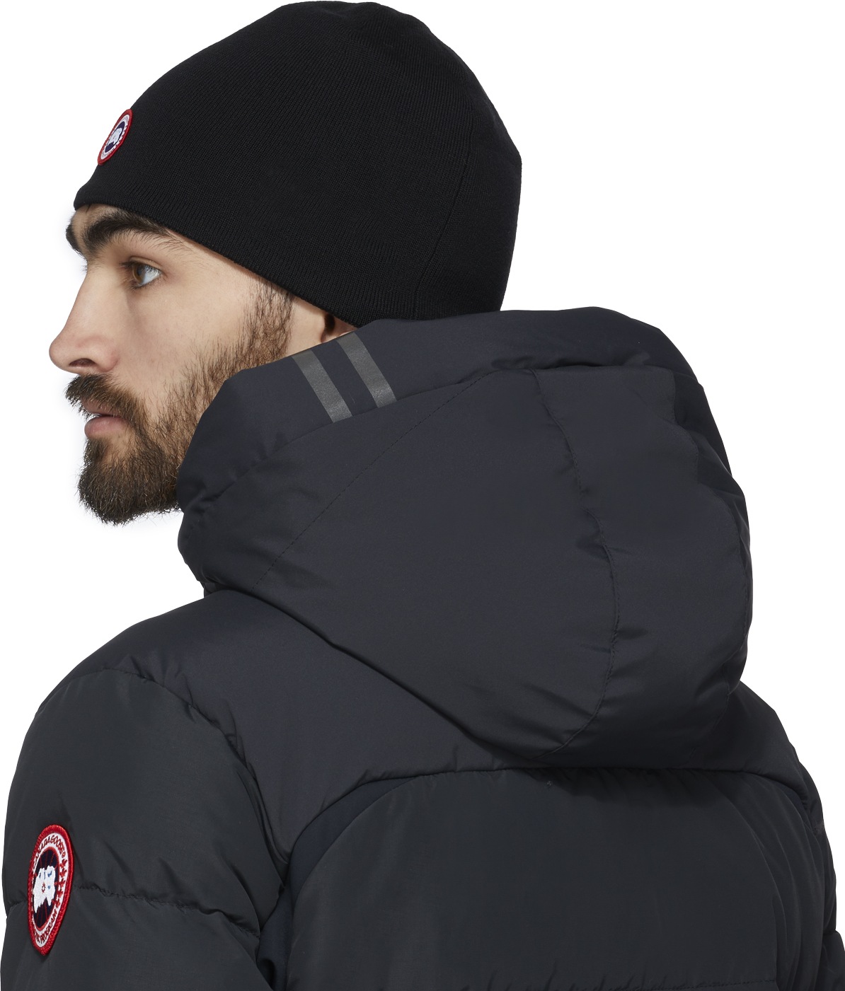 Canada Goose: Noir Bonnet Standard Noir - 3