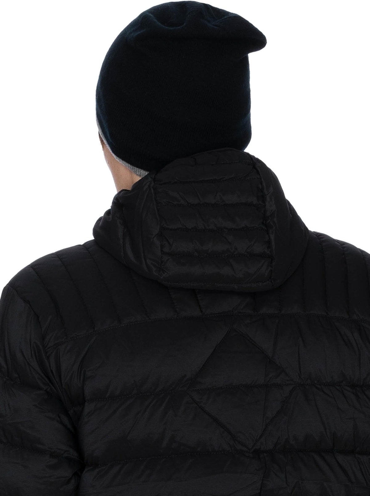 Canada Goose: Black Reversible Merino Toque - 3