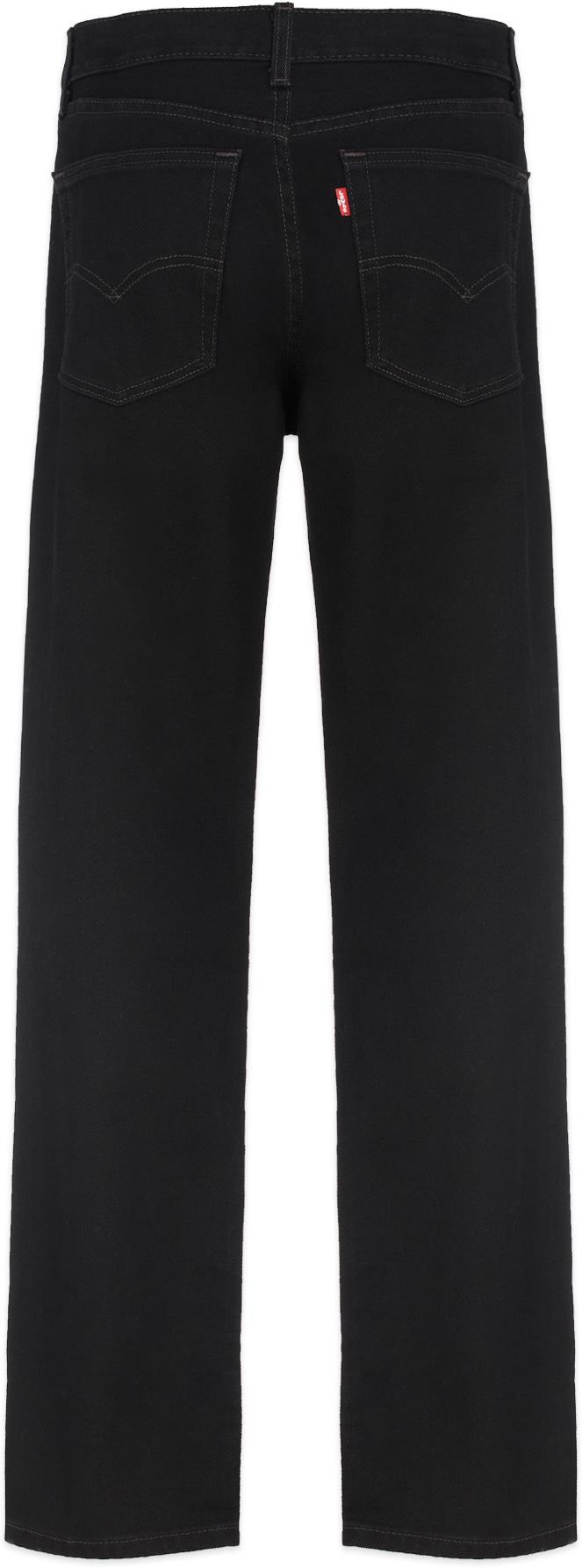 Levis: Noir Jean 516 Slim Straight Noir - 3