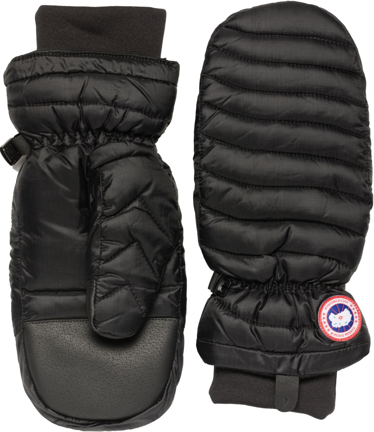 Canada Goose: Black Lightweight Mitts - 1