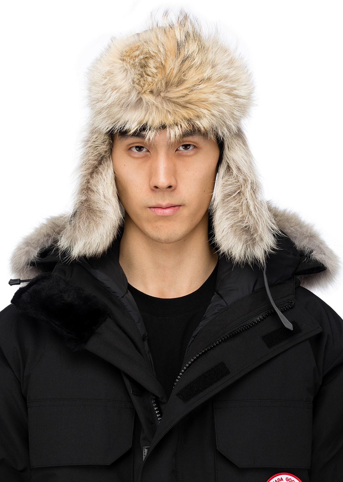 Canada Goose: Gris Chapeau d'aviateur Gris - 1