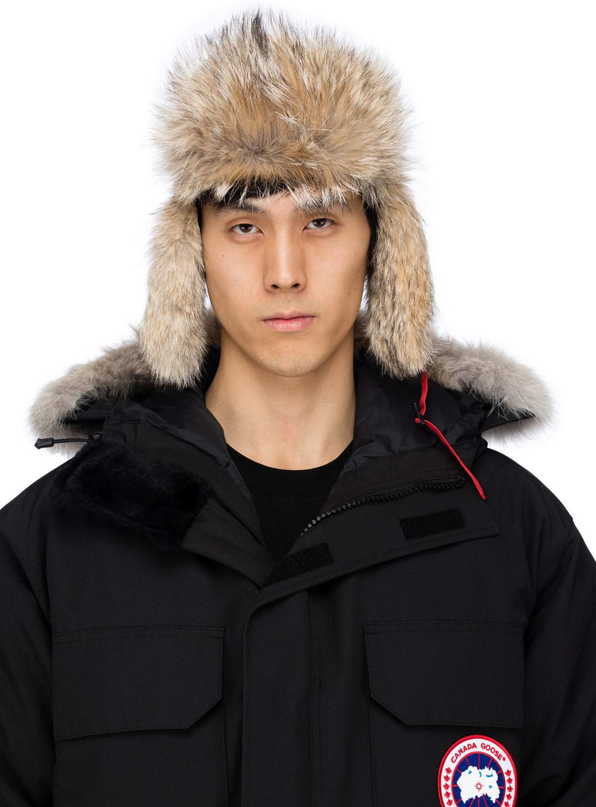 Canada Goose: Rouge Chapeau d'aviateur Rouge - 1