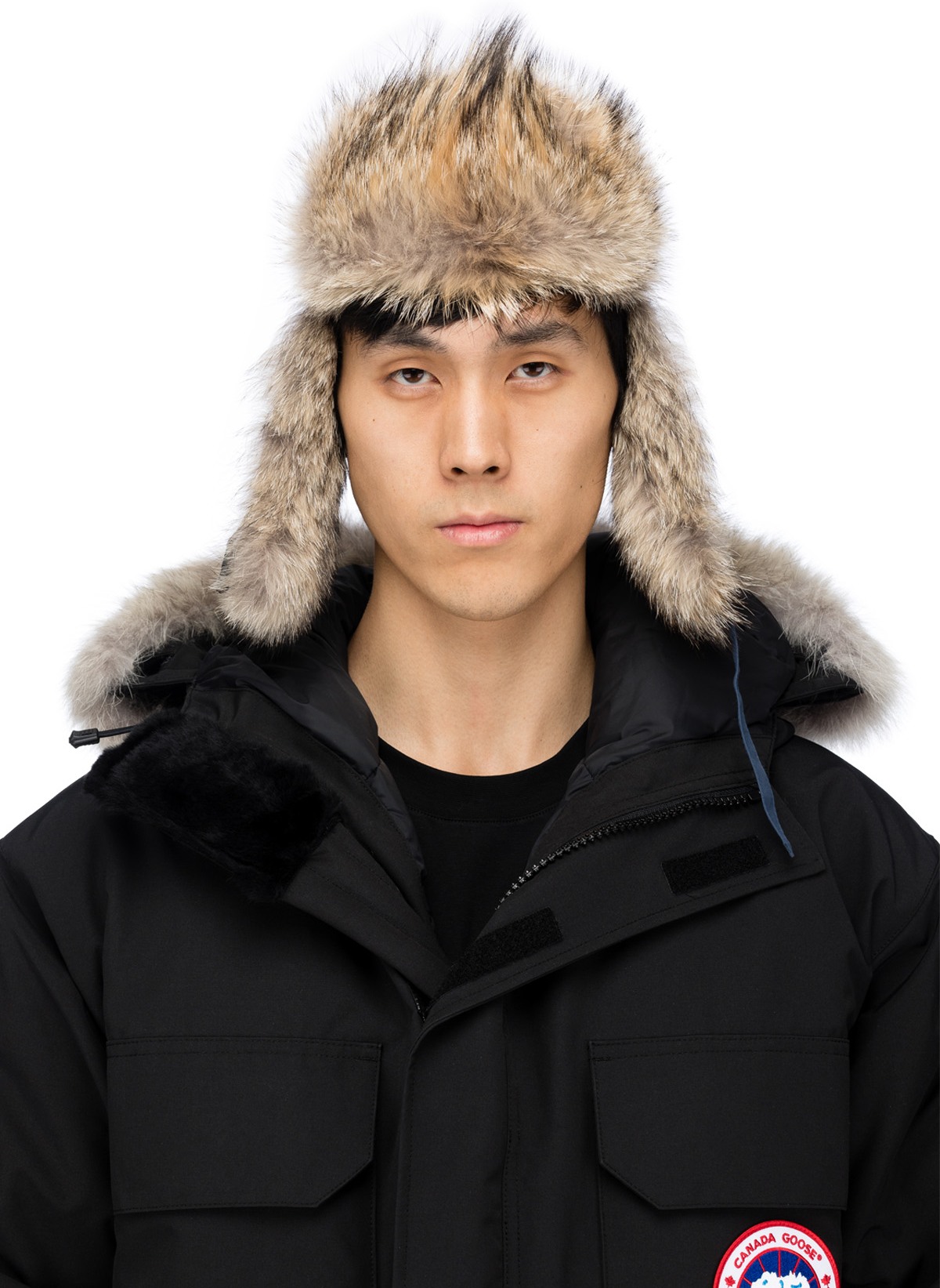 Canada Goose: Blue Aviator Hat - 1