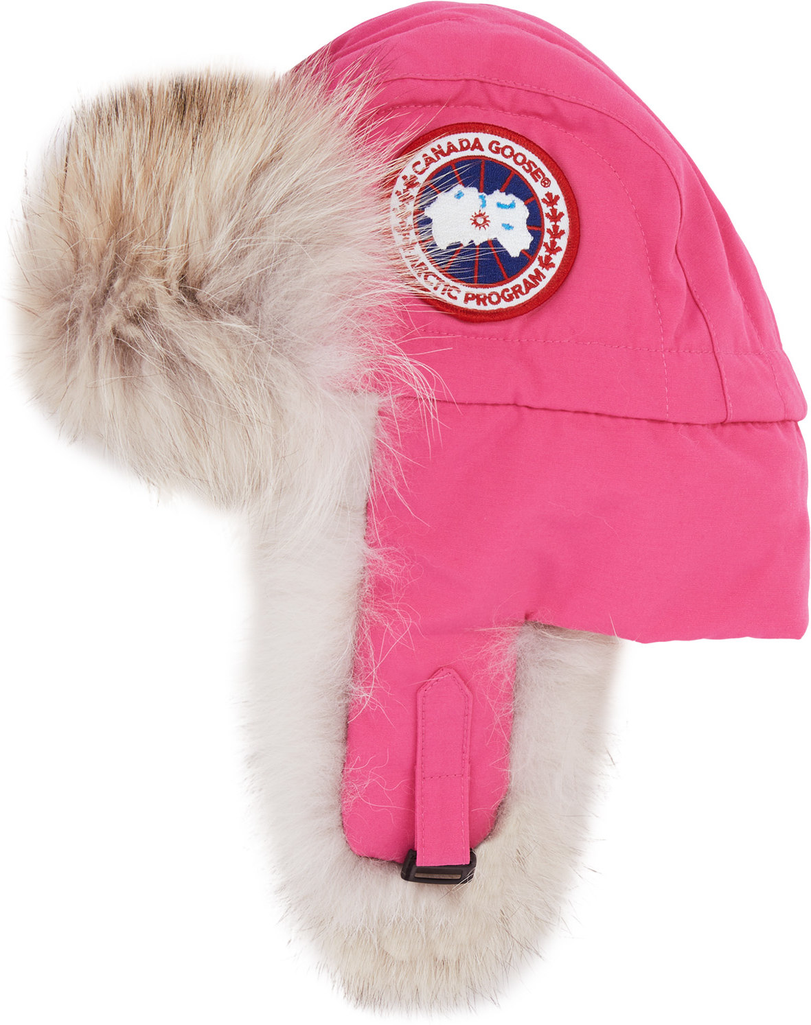 Canada Goose: Pink Aviator Hat - 1