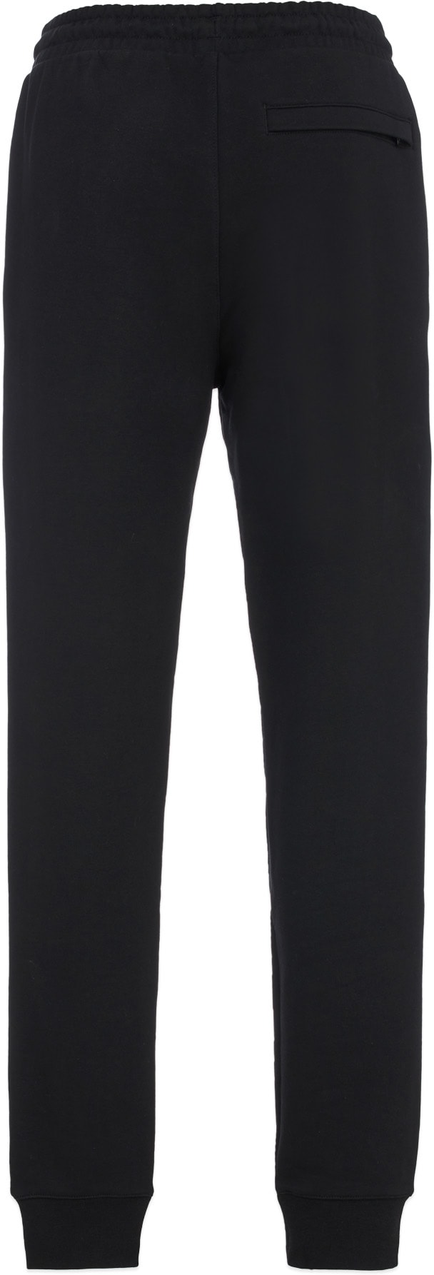 Puma: Black Classic Cuffed Sweatpants - 3