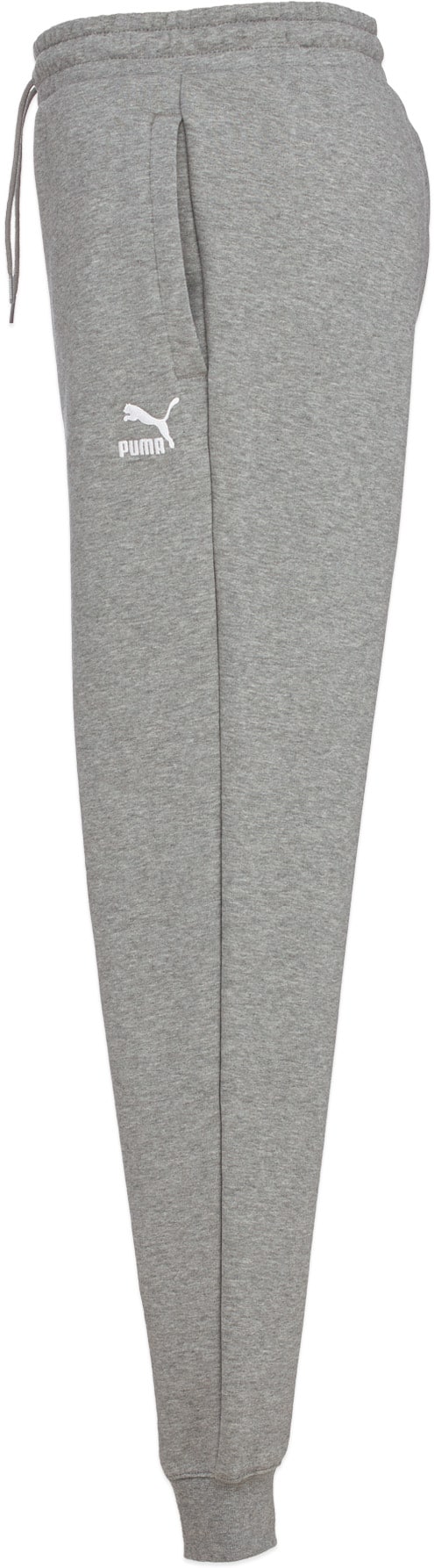 Puma: Grey Classic Cuffed Sweatpants - 2