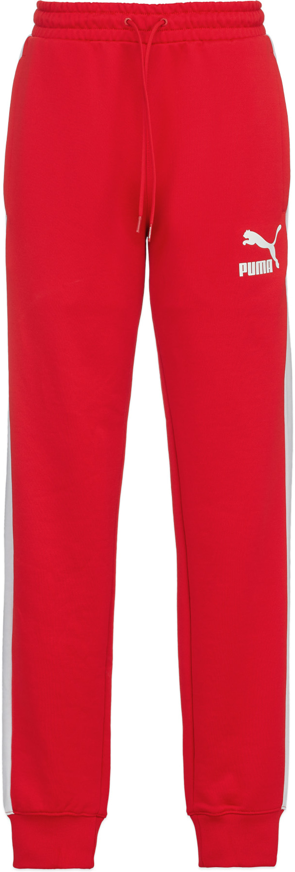 Puma: Red Iconic T7 Track Pants - 1