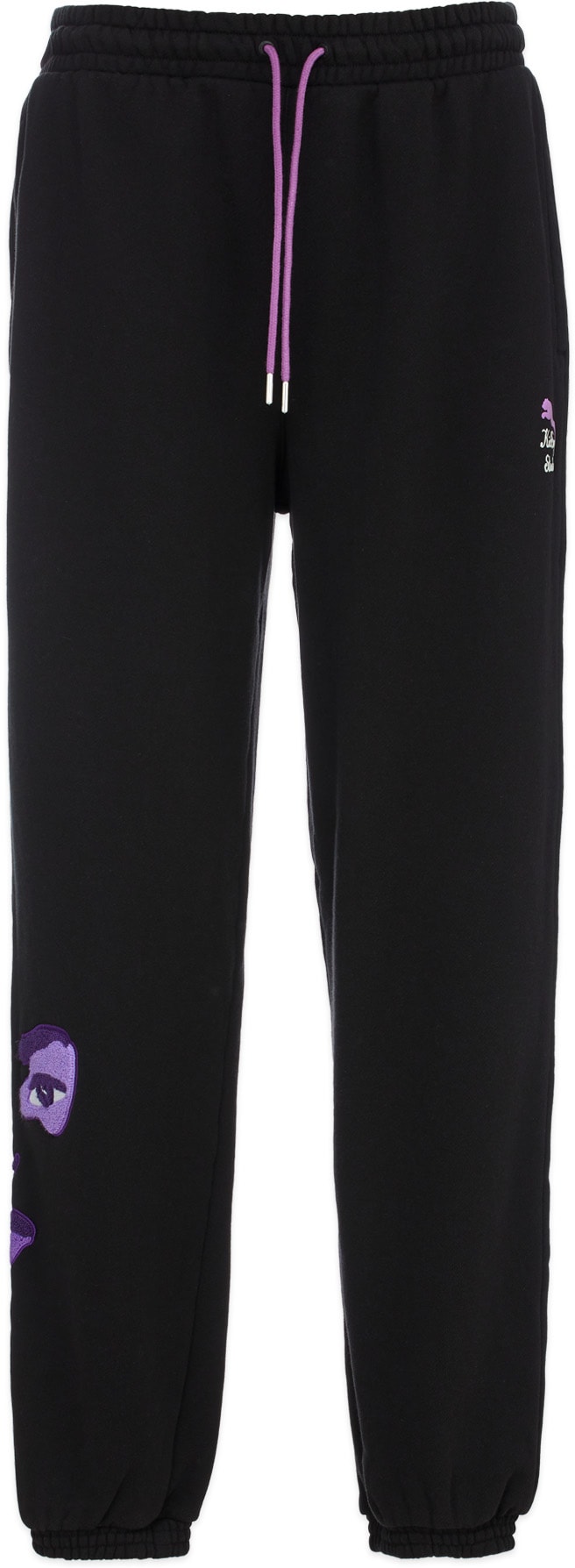 Puma: Black Puma x KidSuper Sweatpant - 1