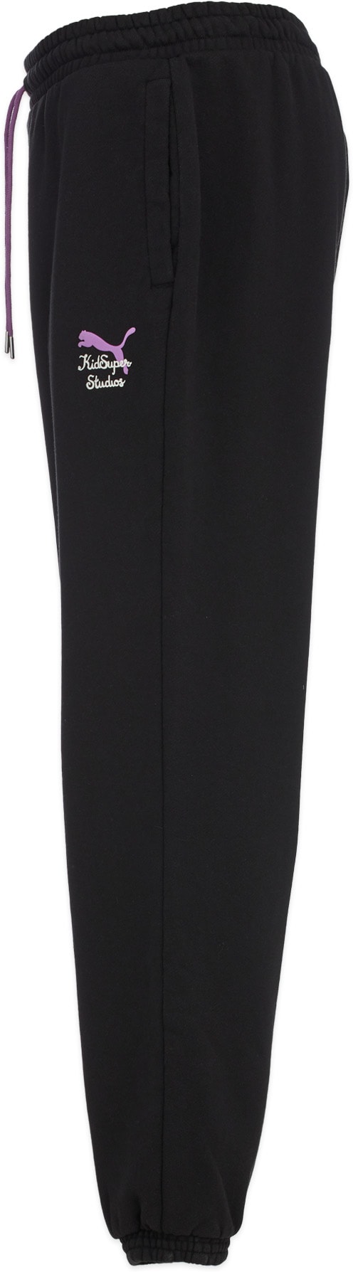 Puma: Black Puma x KidSuper Sweatpant - 2