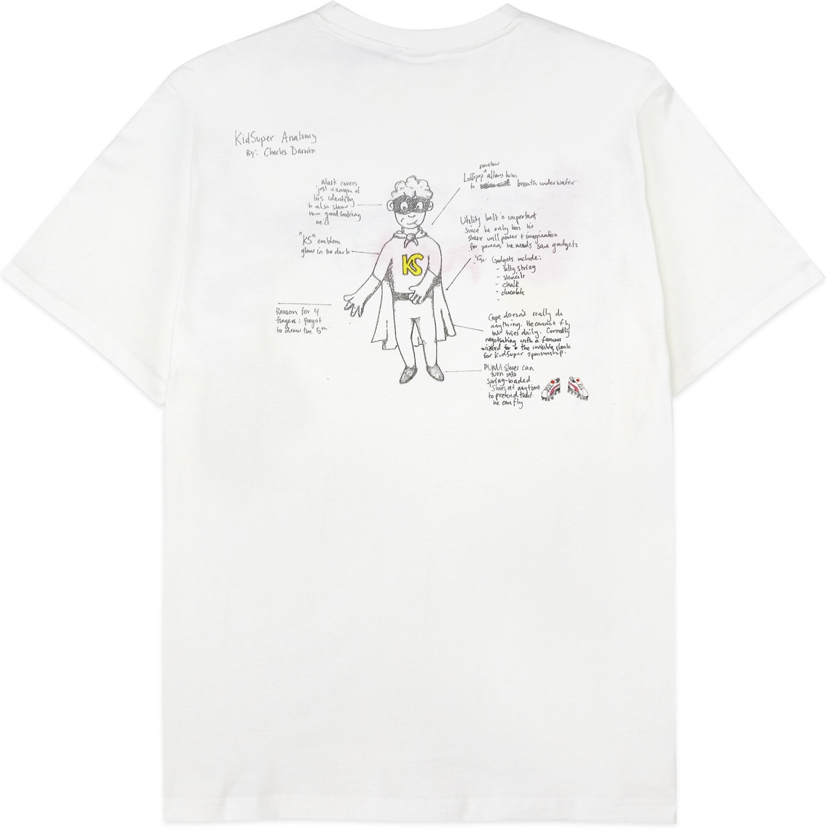 Puma: White Puma x KidSuper T-Shirt - 2