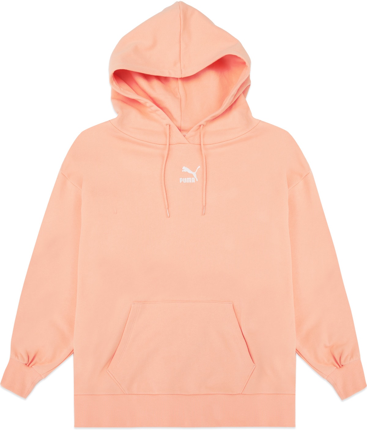 Puma: Pink Classic Oversized Hoodie - 1