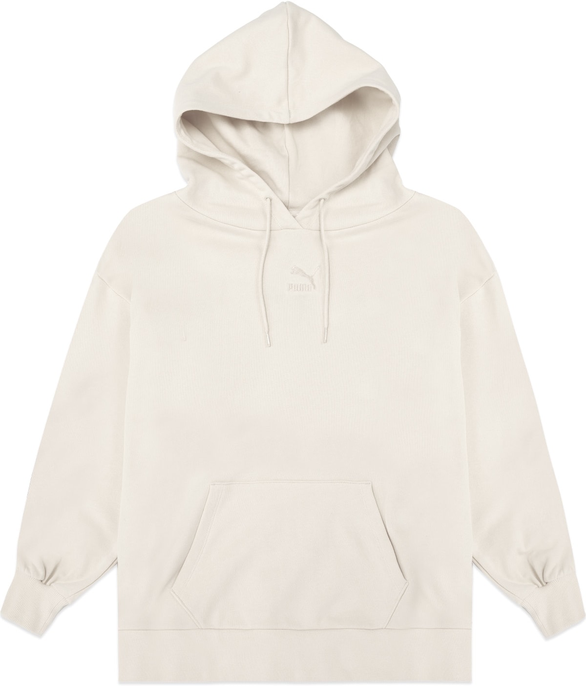 Puma: Neutrals Classic Oversized Hoodie - 1