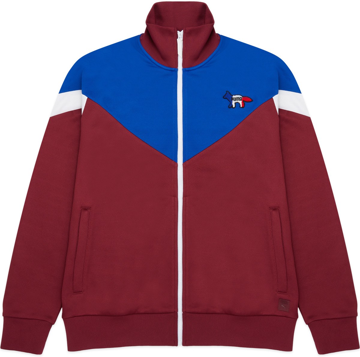 Puma: Red Puma x Maison Kitsune MCS Track Jacket - 1