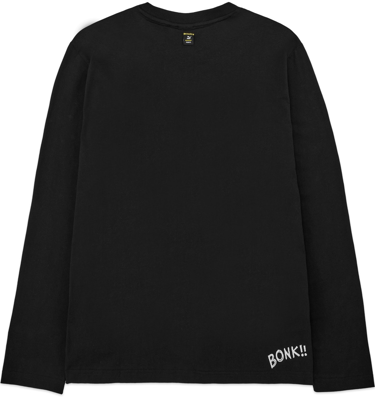 Puma: Black Puma x Peanuts Long Sleeve T-Shirt - 2