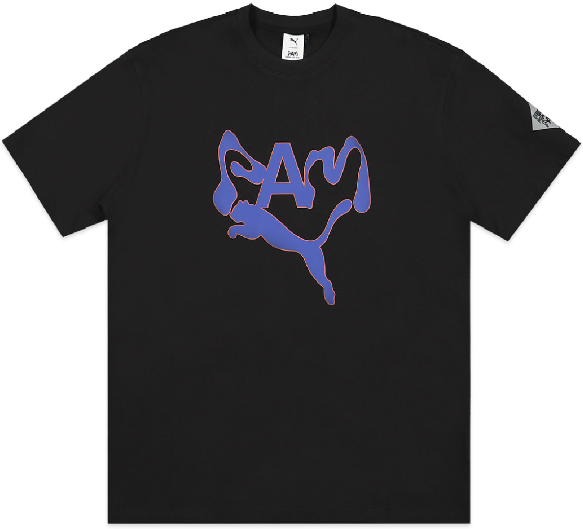 Puma: Black PUMA x P.A.M. Graphic T-Shirt - 1