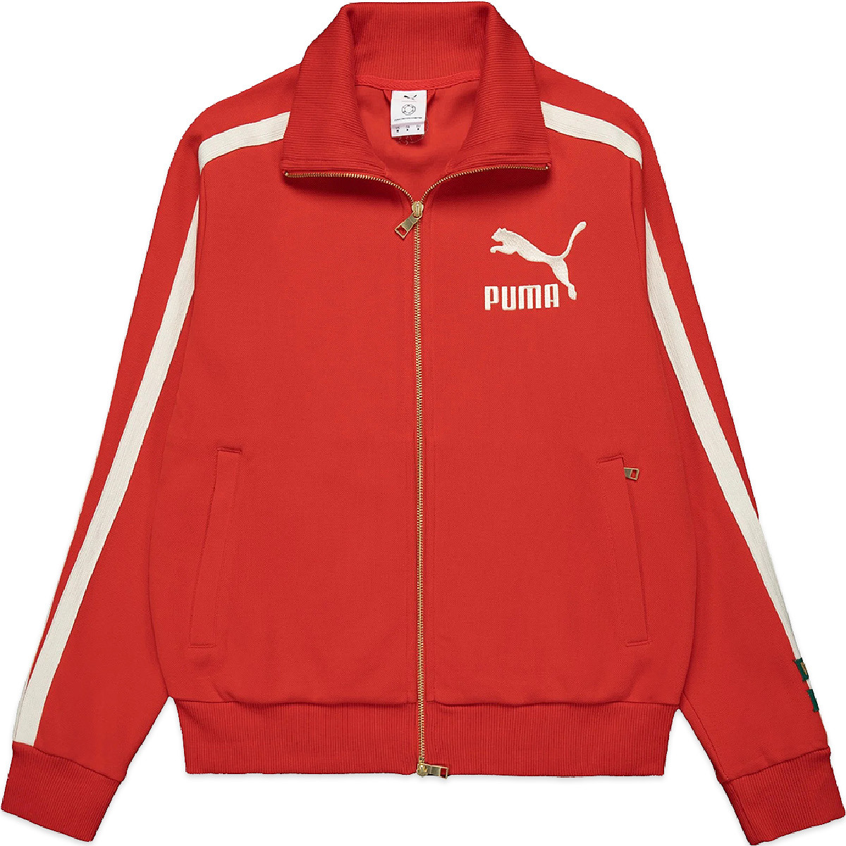 Puma: Red PUMA x RHUIGI T7 Track Top - 1