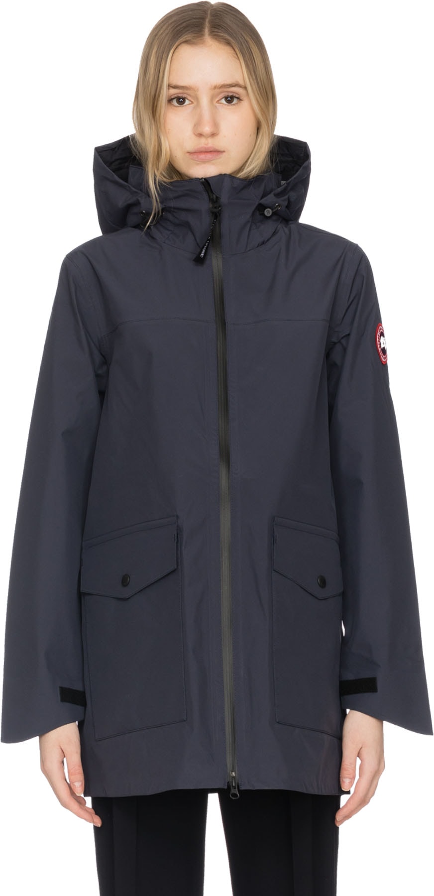 Canada Goose: Blue Wolfville Jacket - 1