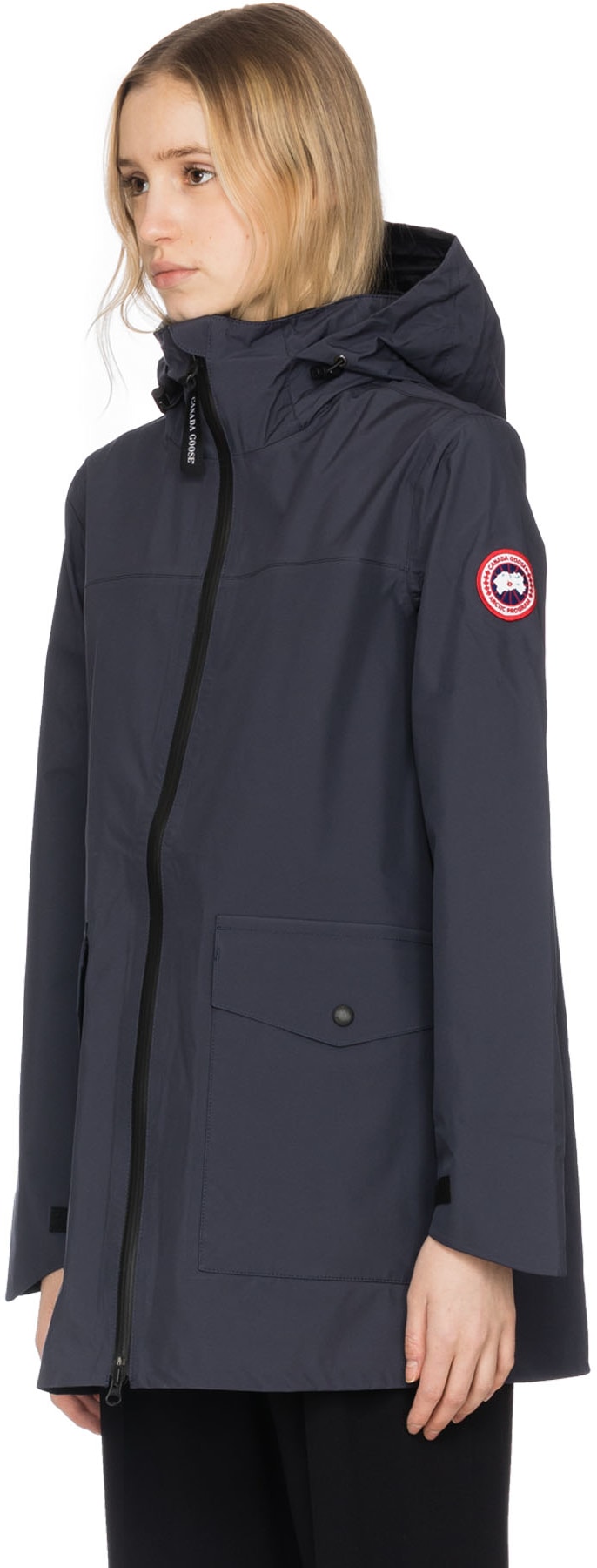 Canada Goose: Blue Wolfville Jacket - 2