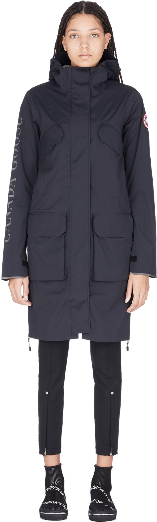 Canada Goose: Black Seabord Jacket - 1