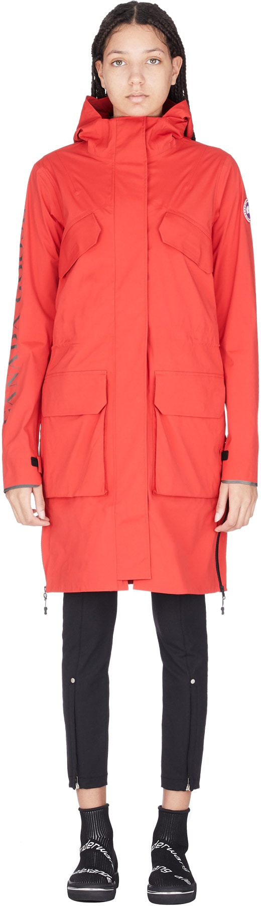 Canada Goose: Red Seabord Jacket - 1