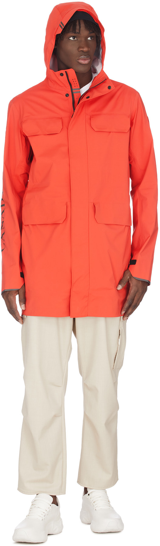 Canada Goose: Red Seawolf Jacket - 4