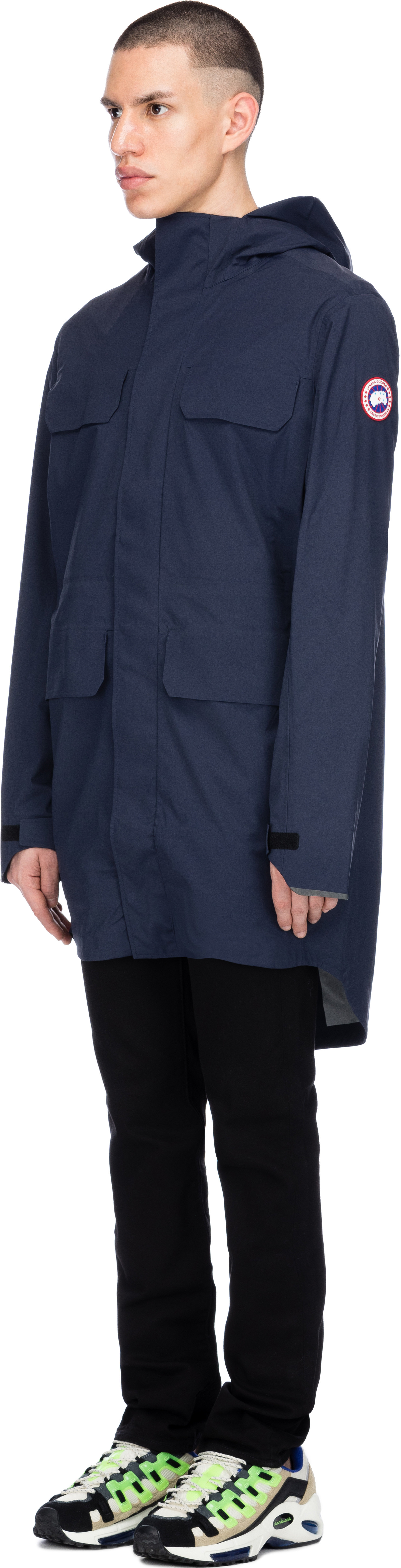 Canada Goose: Bleu Manteau Seawolf Bleu - 2