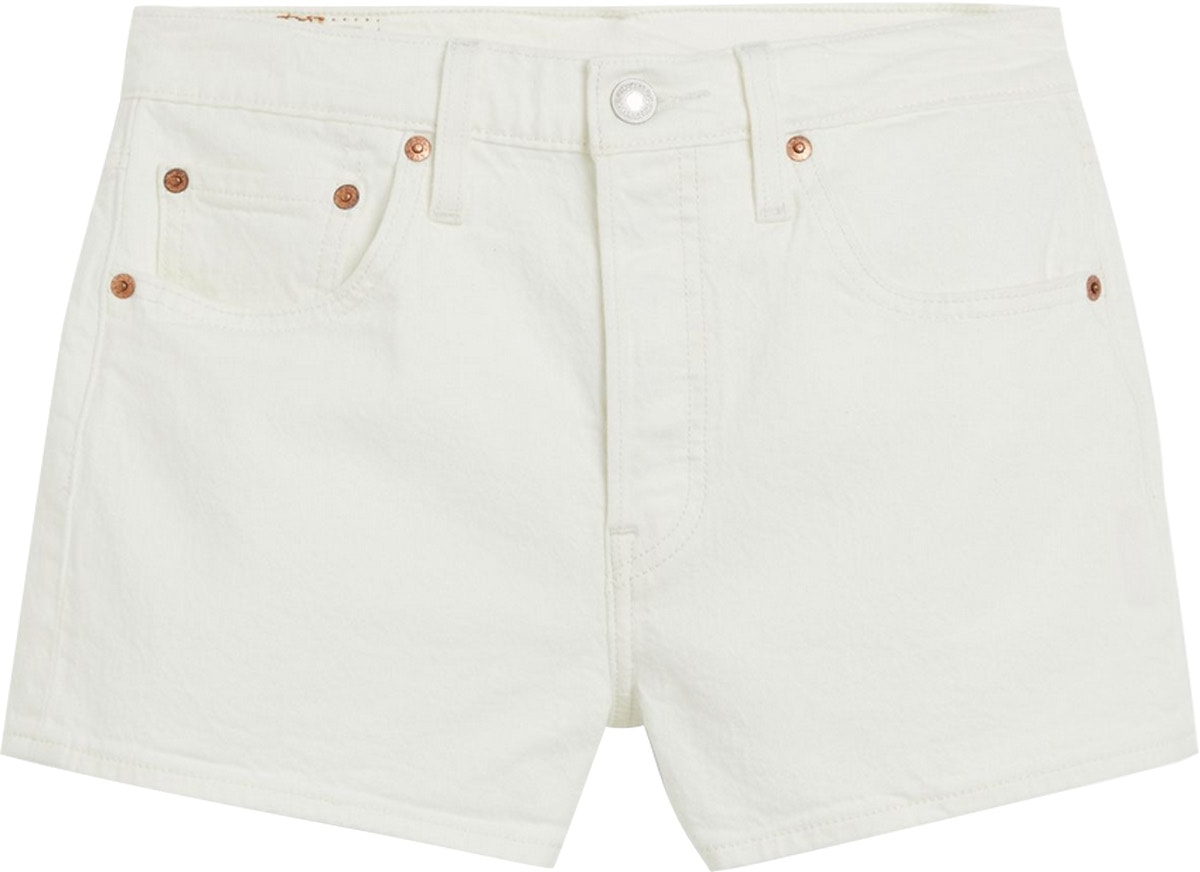 Levis: Blanc Short 501 Original Blanc - 1